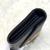 Used SAINT LAURENT Saint Laurent Large Flap Long Wallet Cassandra Black Black V Stitch