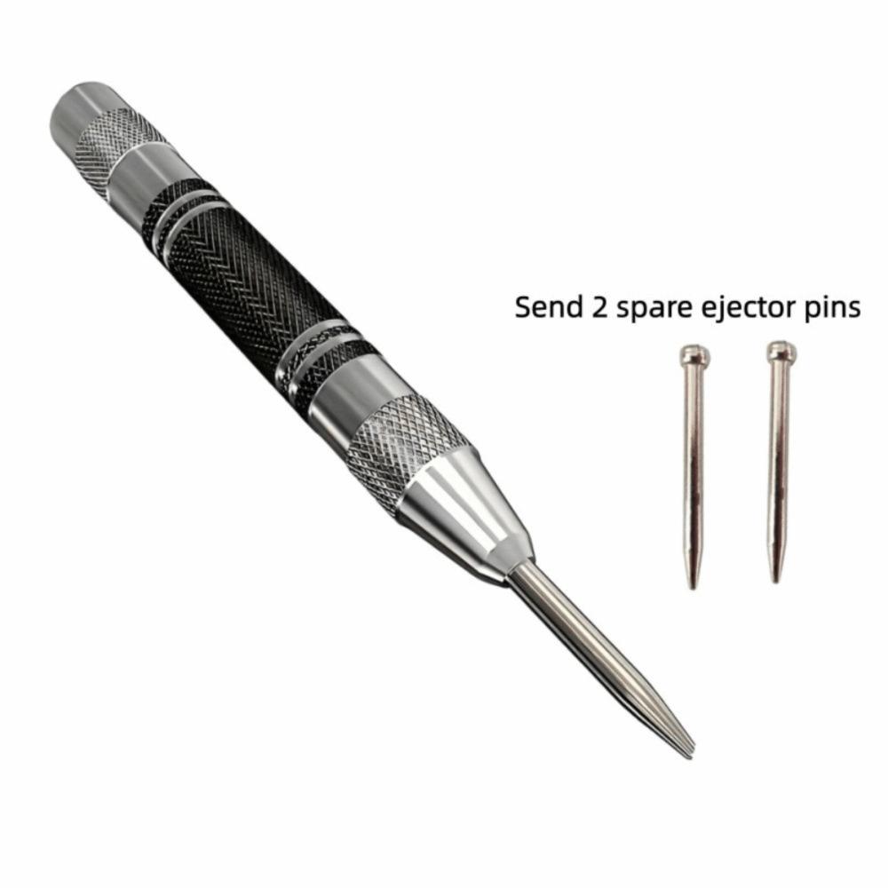 Heavy Duty Automatic Center Punch High-carbon Steel Hole Marker Punch  Carpentry Tool
