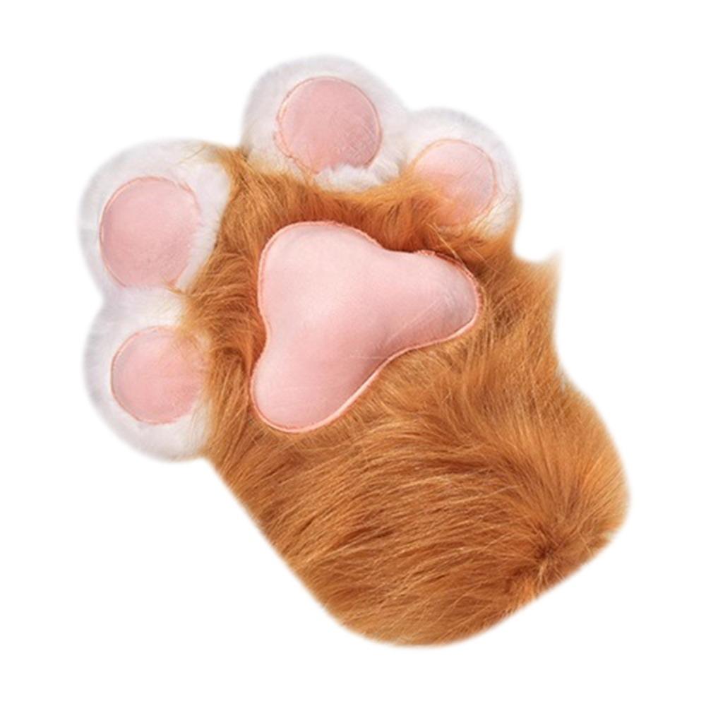 Leksaker Fluffigt Material Fursuit Tasshandskar Söt Design Björnstil Plyschleksaker Kattstil Manga-inspirerade Djurskor Rollspel
