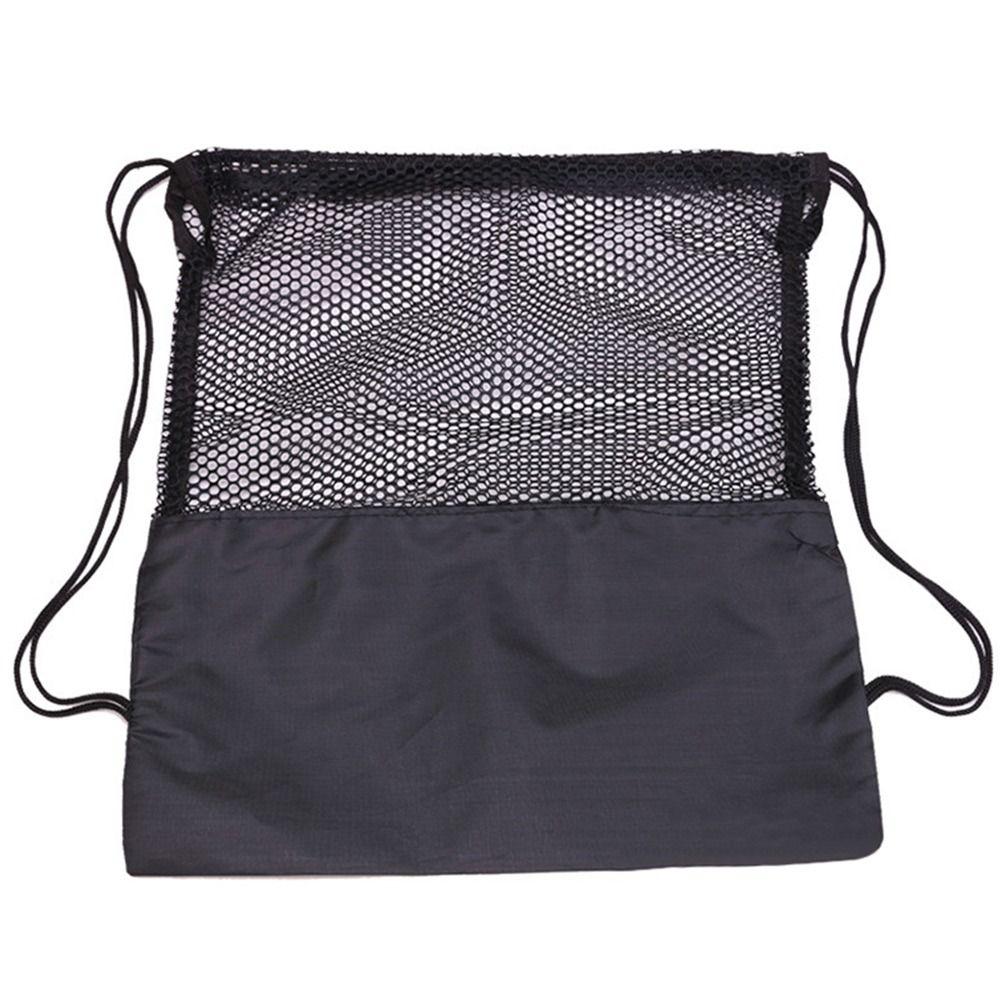 Basketball Carry Bag Oxford Basketball Cover Mesh Bag Black Portable Volleyball Ball Storage Bags Ball Net Pouch Outdoor