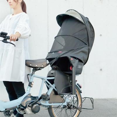 MARUTO Fahrrad-Regenschutz für optionalen Netz-Sonnenschutzschirm Schwarzes Schalen-Typ Horo!, D-5RG-O-OPM,