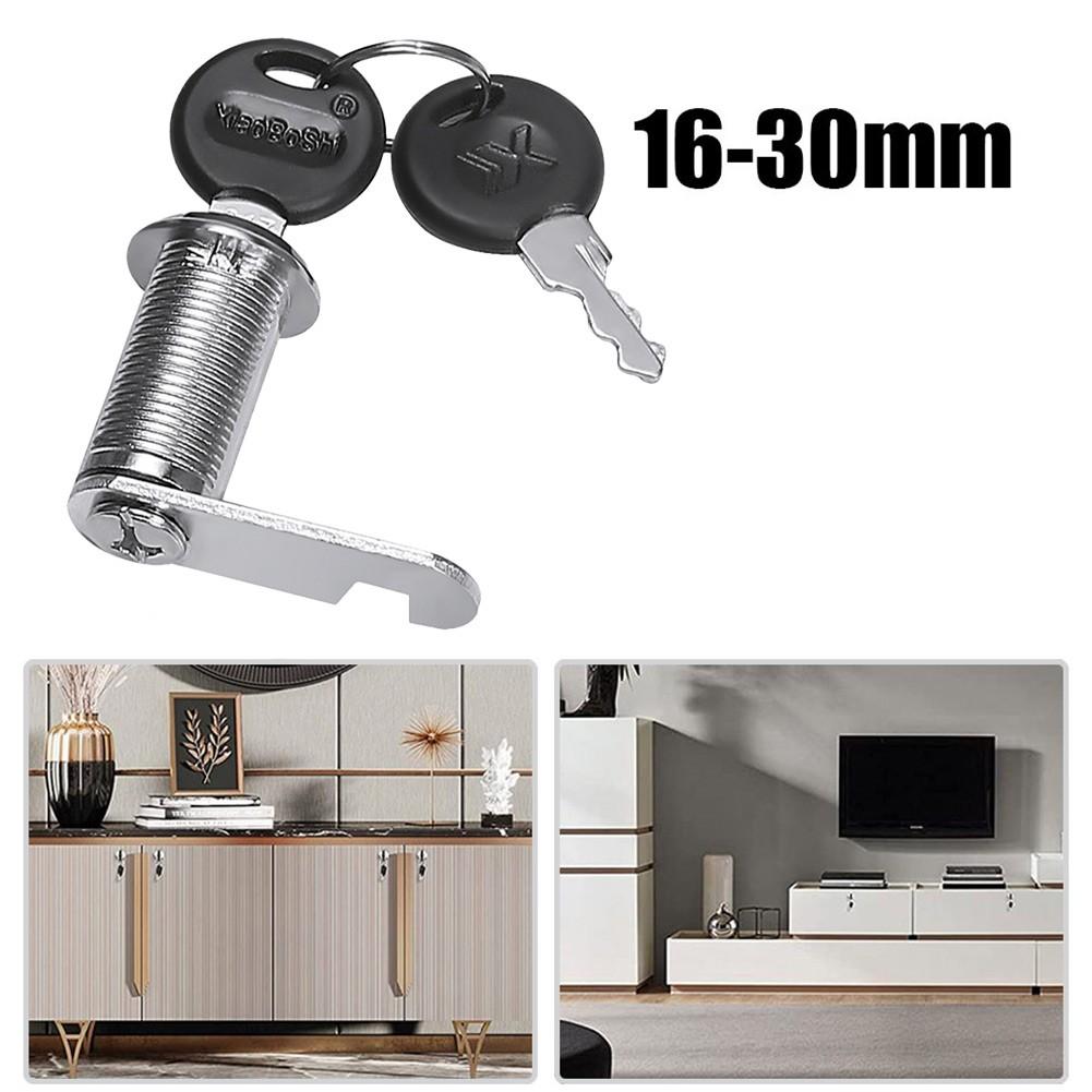 2 nycklar kamlås kallvalsat stål för brevlådeskåp