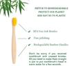 New Eco Organic Children's Bamboo Toothbrush, 10 Pack,Ten Colors Soft Fibre Bristles, 100% Biodegradable Handle Eco BPA Free