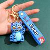 1/10PCS KPOP Demon Hunters Keychain Tiger Character PVC Model Keychain Adorable Harajuku Style Key Ring for Friends Fans Halloween