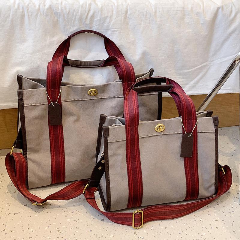 

Summer Women s Bags: Large Capacity Women s Patchwork Canvas Bags Handbags Single Shoulder Crossbody Bags