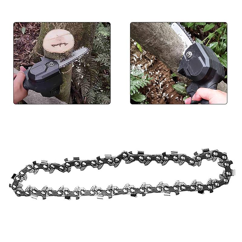 4/6/8/12/14/16 Inch Lanț Metalic pentru Drujbă Piese de Schimb Zale Lanț Drujbă Lamă Lanț pentru Fierăstrău Electric Accesorii Tăiere Lemn