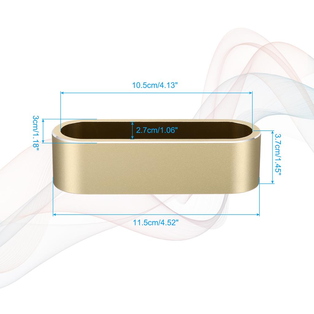 Business Card Holder for Desk Metal Name Card Display Organizer Aluminum Alloy Desktop Card Stands for Office Desk Organization