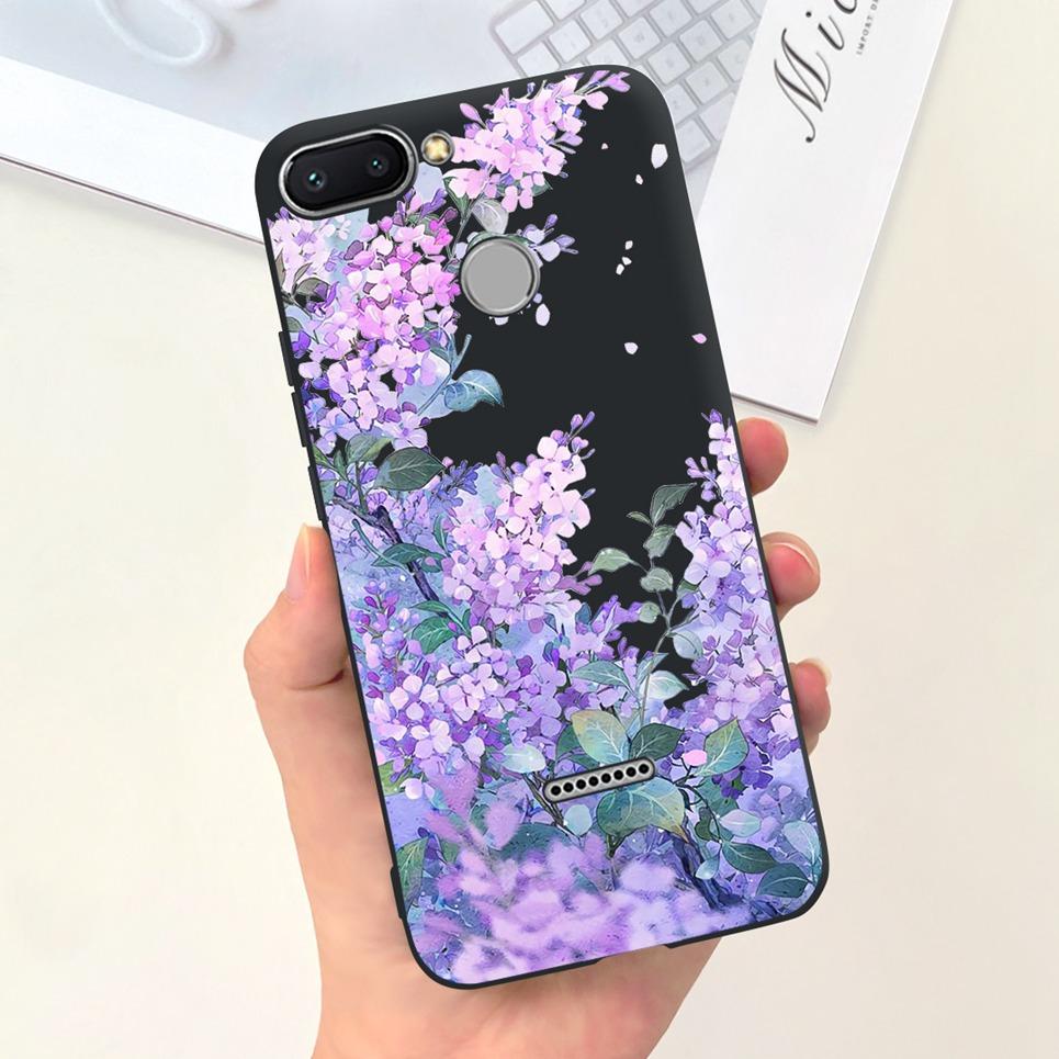 For Cover Xiaomi Redmi 6 6A 6Pro Bumper Shell Fashion Stylish Design Phone Cover For Redmi6 Redmi6a Soft Liquid Silicone Fundas