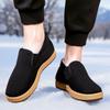 Winter New Cloth Shoes Men's Velvet Thickened Cold-resistant Warm Cotton Shoes Non-slip Comfortable Casual Dad Cotton Boots