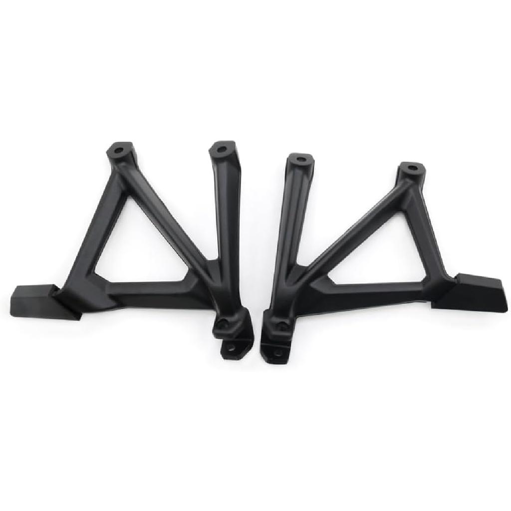 Motorcycle Foot Pegs R1250GS R1200GS Rear Passenger Footpegs Kit Footrests Foot Rest Bracket/Fit for BMW R1250 R1200 GS LC Adventure 2013-2023(Black)