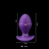 Anal Plug Dildo Purple New Product Dragon Egg Anal Dilator S-XXL Optional Male and Female G-spot Stimulation Masturbator Sex Toy