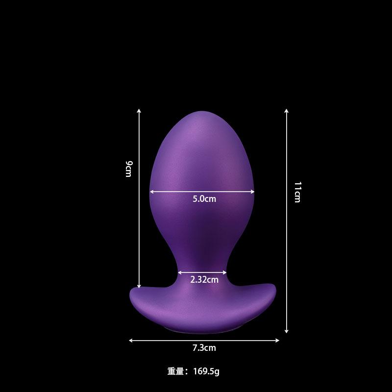 Anal Plug Dildo Purple New Product Dragon Egg Anal Dilator S-XXL Optional Male and Female G-spot Stimulation Masturbator Sex Toy
