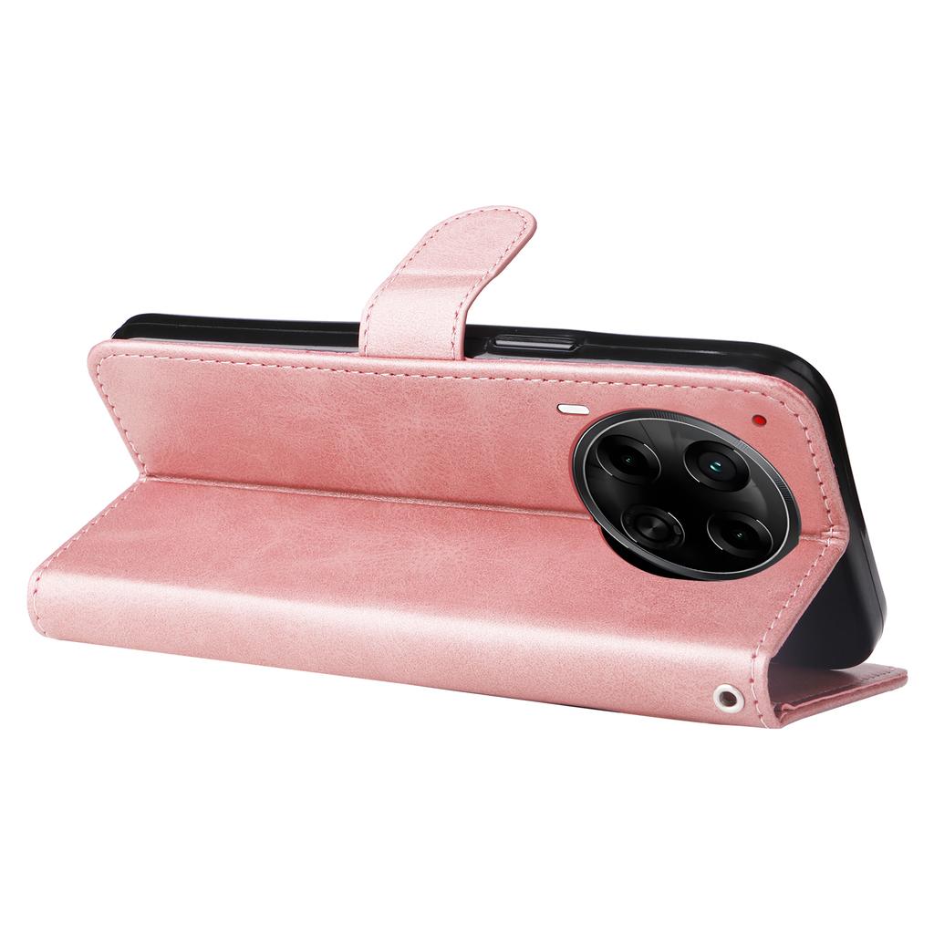 For TECNO Camon 30S Pro 4G/Camon 30S 4G Case Zipper Wallet Calf Texture PU Leather Phone Cover