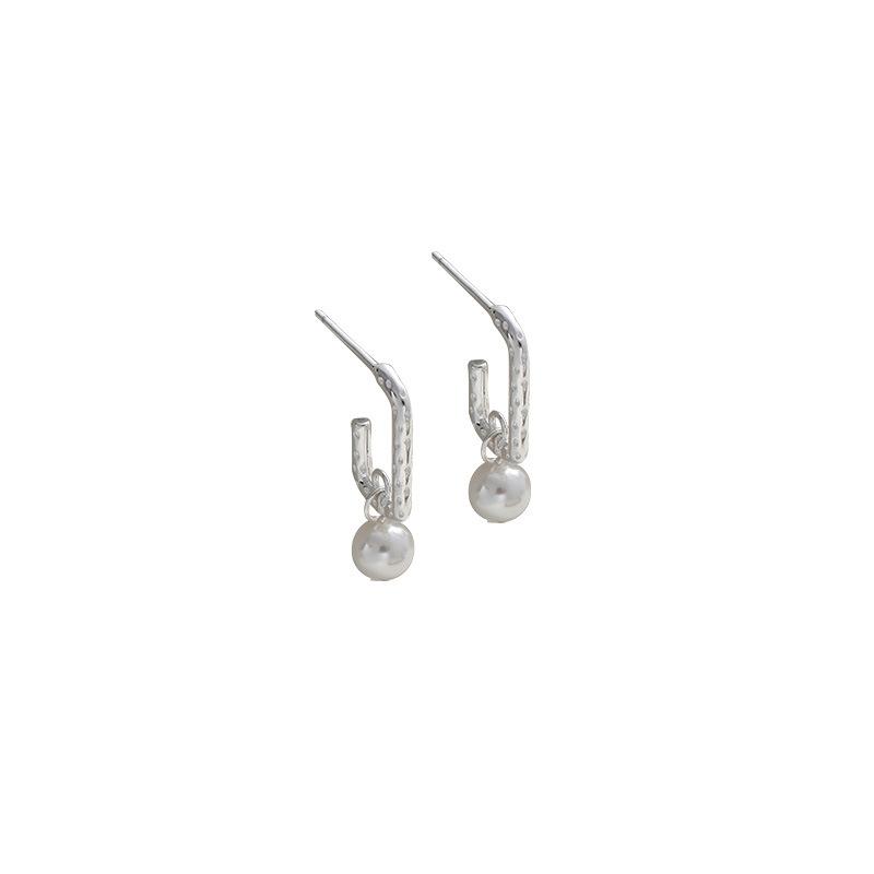 Earrings Korean Niche Design Pearl Stud Earrings Women's High-end Temperament INS Style Earrings
