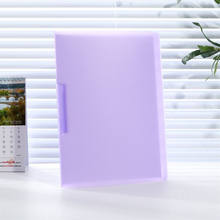 Side Buckle A4 File Folder Document Display Book Test Paper Organizer Office Folder File Bag Office School Stationery Supplies