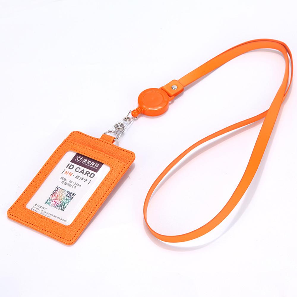 Wallet Coin Bag Lanyards ID Badge Holder Credit Card Holder Strap Card holder Protect Cover Bag