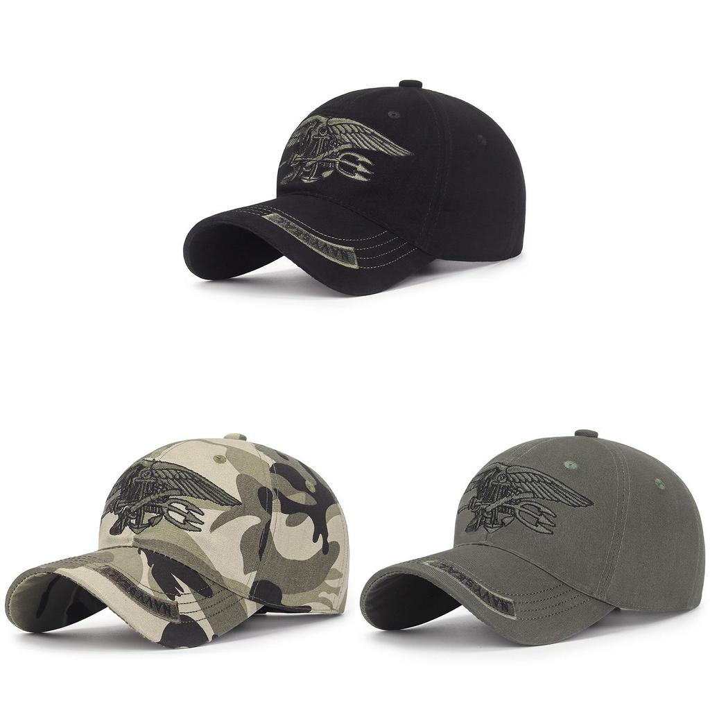 Classic Cotton Baseball Cap With Sun Protection For Outdoor Activities