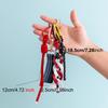 Handwoven Braided Rope Phone Bracelet Fashionable Key Cord Unique Bag Decoration for Sophisticated Women and Girls