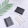 Soap Saver Flexible Soap Holder Non-slip Waterproof Bar Soap Dish Hollow Design Silicone Soap Box Bathroom
