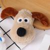 Adorable Plush Bear & Rabbit Brooch Keychain for Kids & Women - Cute Bag or Pin Accessory