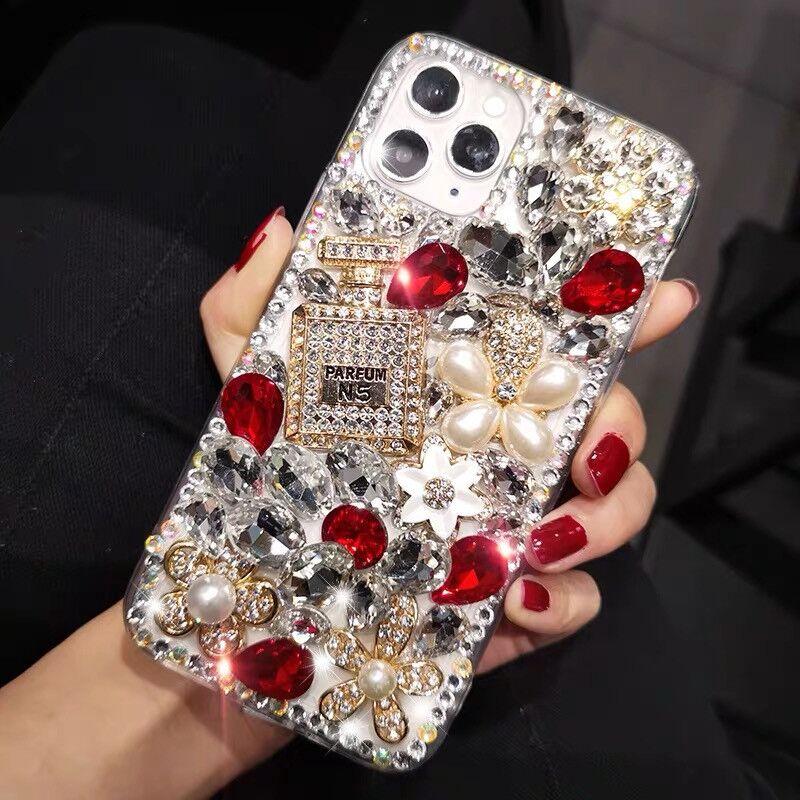 Luxury Bling Rhinestone Case For Samsung Galaxy S23 S22 Ultra S21 Plus S20 FE A14 A34 A54 A13 A33 A23 A53 A32 A42 A52 A72 A22 A51 A12 Diamond Cover