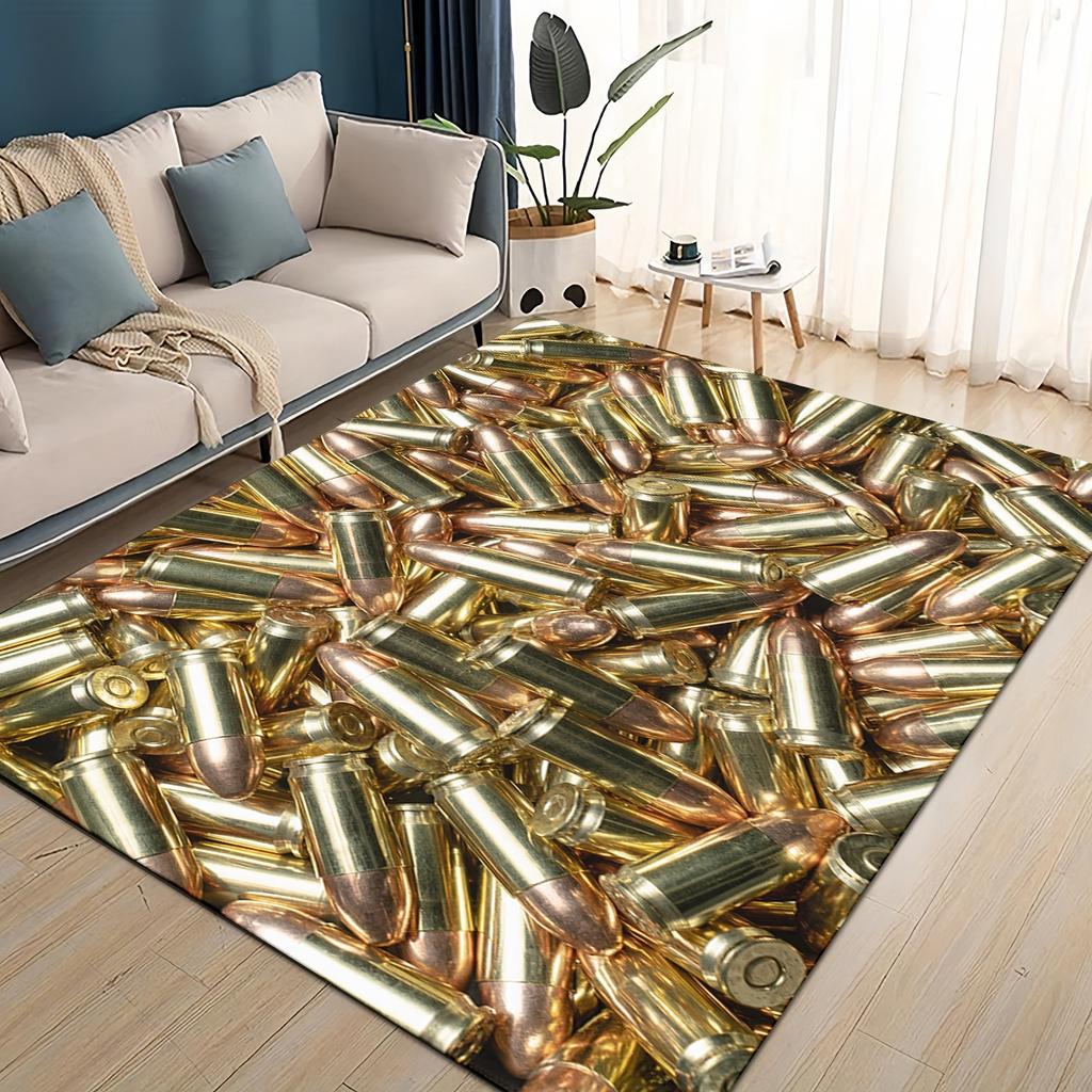 Rodzaje Cool Różne Rodzaje Pocisków do Broni Dywanik do Salonu Sypialni Domu Dekoracja Kanapy, Mata Podłogowa do Zabawy dla Dzieci