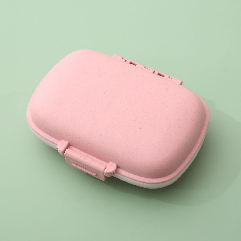 Mini Portable 8 Grids Pill Box Weekly Medicine Pill's Box Pill Case Drug Dispense  Travel Medicine Organizer Storage Container