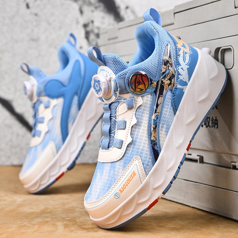 Classmate Boys' New Spring Girls' Sports Invisible Four-Wheel Retractable Roller Skating Children'S Runaway Shoes