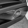 For Hyundai Elantra CN7    Stainless Steel Car Interior 4 Door Audio Speaker Decor Cover Loudspeaker Trim Sticker