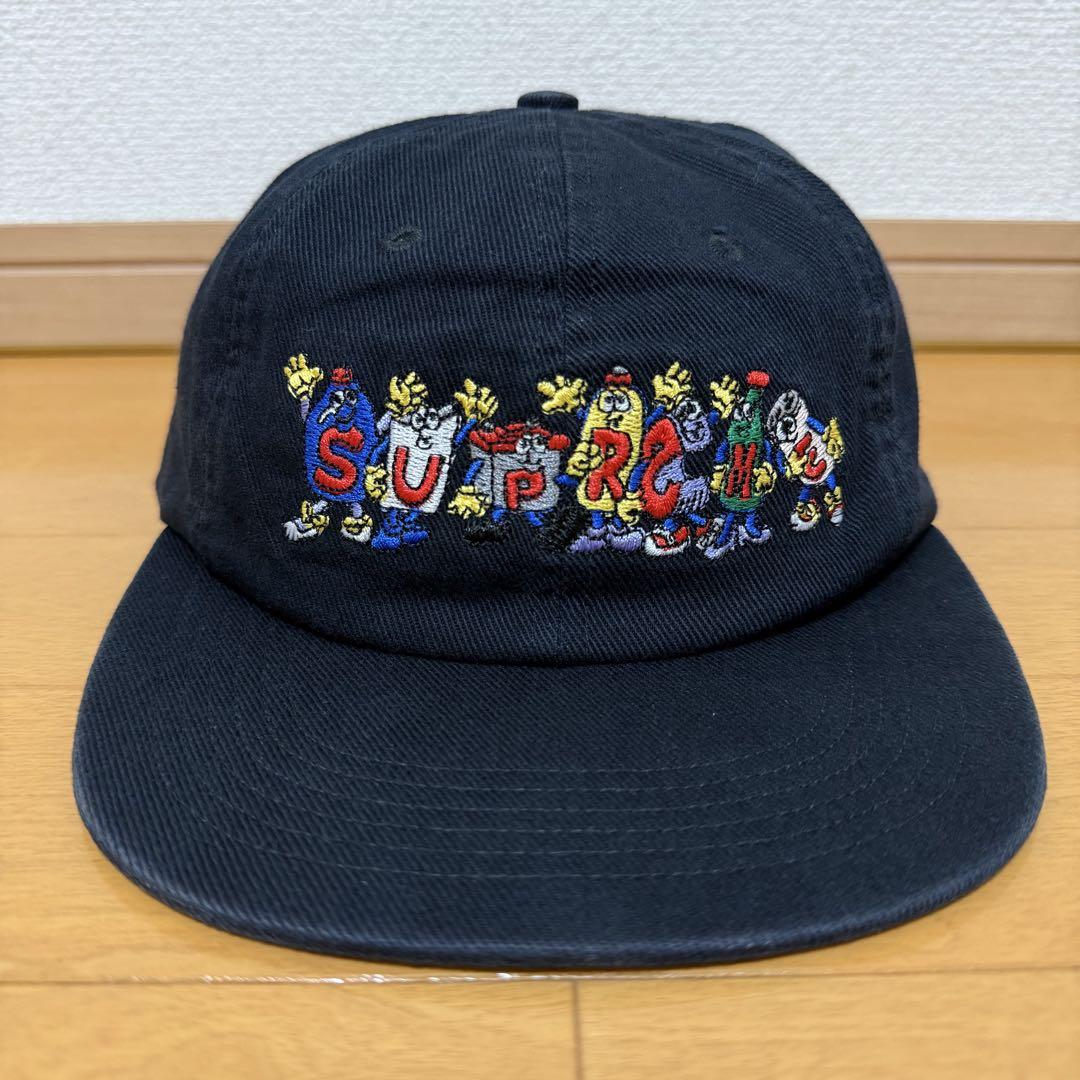 

[USED] Supreme Friends 6-Panel Black 18ss