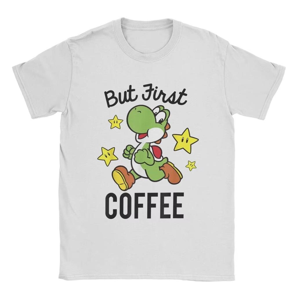 Mario Yoshi Toad Later Hater T Shirts Men Women Funny T-Shirts Round Neck Game Anime Tee Shirt Clothing