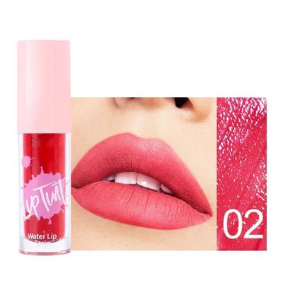 Fruit Juice Lip Tint Nonstick Cup Liquid Lipstick and Blush Waterproof Long Lasting Water Stain Lips Cheeks Makeup 2 In 1, A2, 1 Piece
