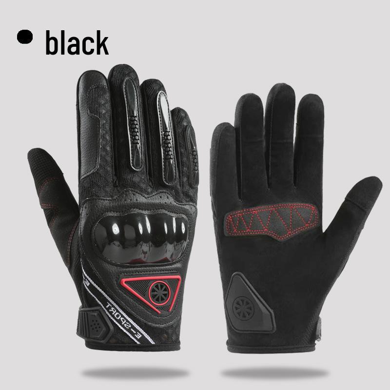 Atmungsaktive Fahrradhandschuhe - Halbfinger/Vollfinger, Sonnenschutz, Verschleißfest, Stoßdämpfend, Touchscreen-kompatibel