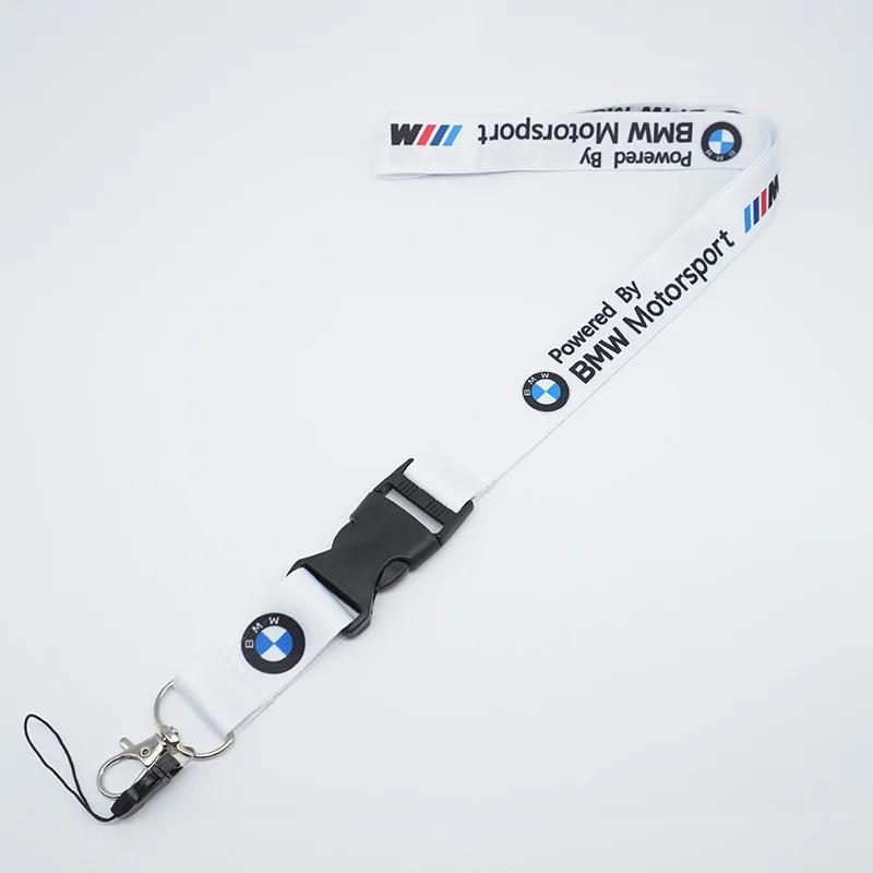 

Car Sticker Hot 2025 Lanyard Nylon Car Emblem Keychain Work Card ID Cell Phone Keyring for BMW m Performance e90 e60 e46 Car-Sty for bmw