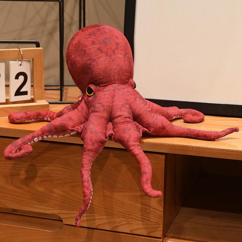Adorable Eight-Legged Octopus Plush Toy - Perfect Children s Day Gift and Playtime Ornament Simulated Octopus