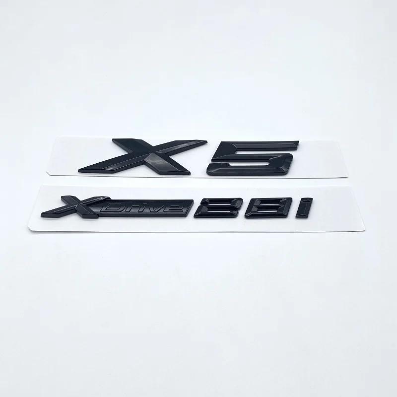 Neue Schriftzug XDrive28i XDrive30i XDrive35i XDrive40i XDrive48i XDrive50i XDrive30d Für BMW X5 Auto Hinten Stamm Emblem Sticke
