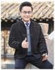 Men's Corduroy Velvet-Lined Jacket for Middle-Aged and Elderly - Autumn/Winter Warmth