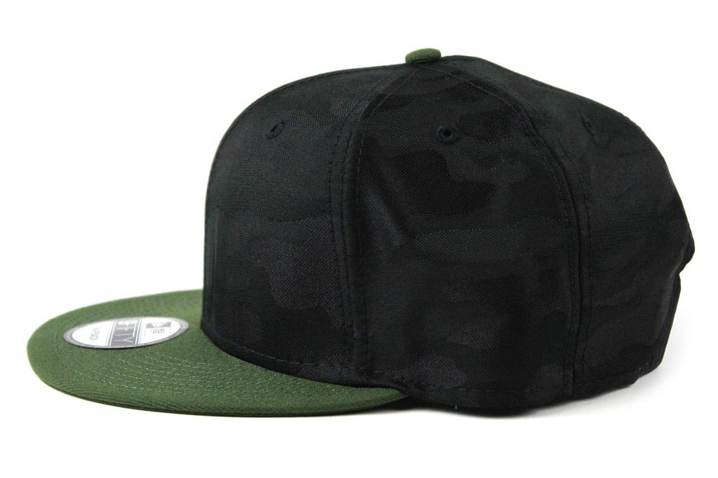 New Era 9FIFTY Camouflage Snapback Cap in CAMO ARMY/BLACK