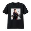 Sarah Connor Terminator 2 T2 Film inspiriertes Herren T-Shirt Retro Sci-Fi Action Design Perfekt für Fans Bequeme Baumwollmischung