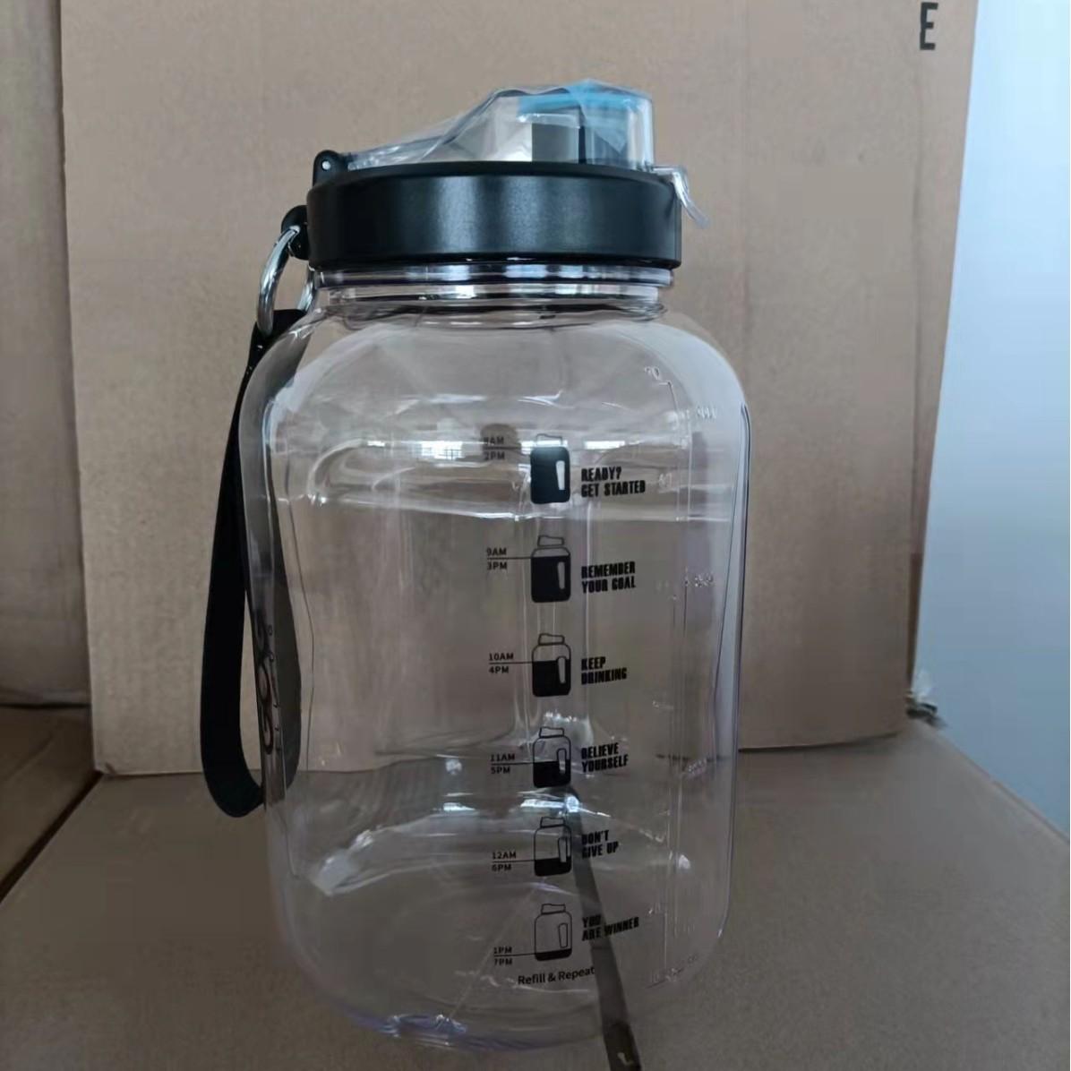 2.2L Sports Kettle Large Capacity Big Belly Cup High Temperature Resistant Fitness Portable Men s Summer Tritan Plastic Cup 2.2L
