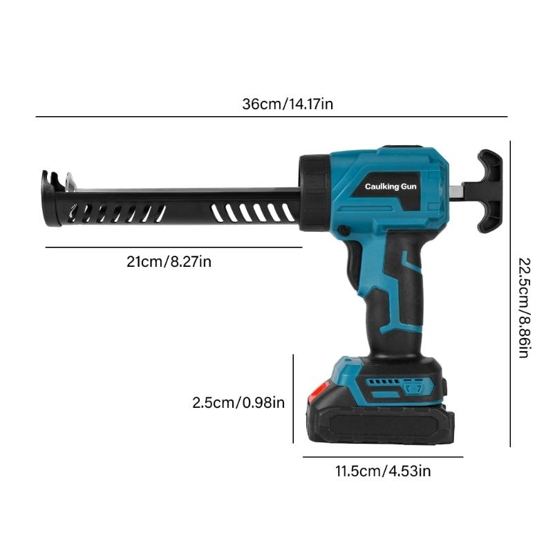 Intelligent Electric Caulking Guns Hard Tube Precise Control Ergonomic Design DIY Enthusiasts Suitable For Crafting Task