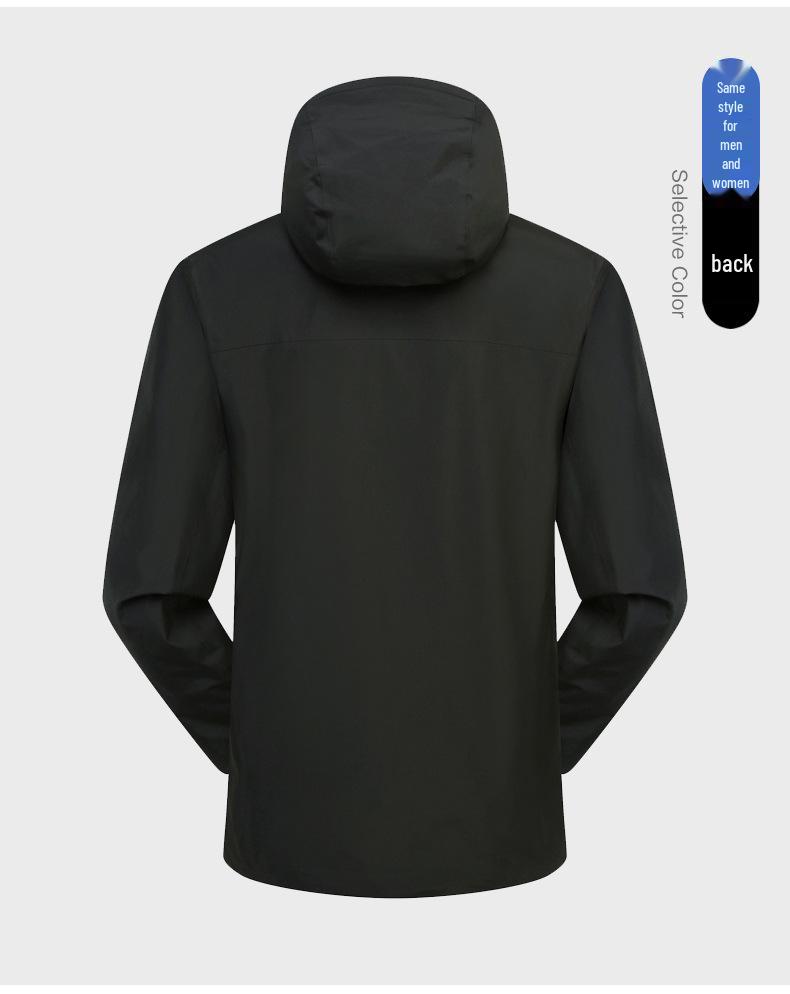 Senbo LT Outdoor Skiing & Mountaineering Jacket - Windproof, Waterproof, Single Layer with Three-Layer Lamination