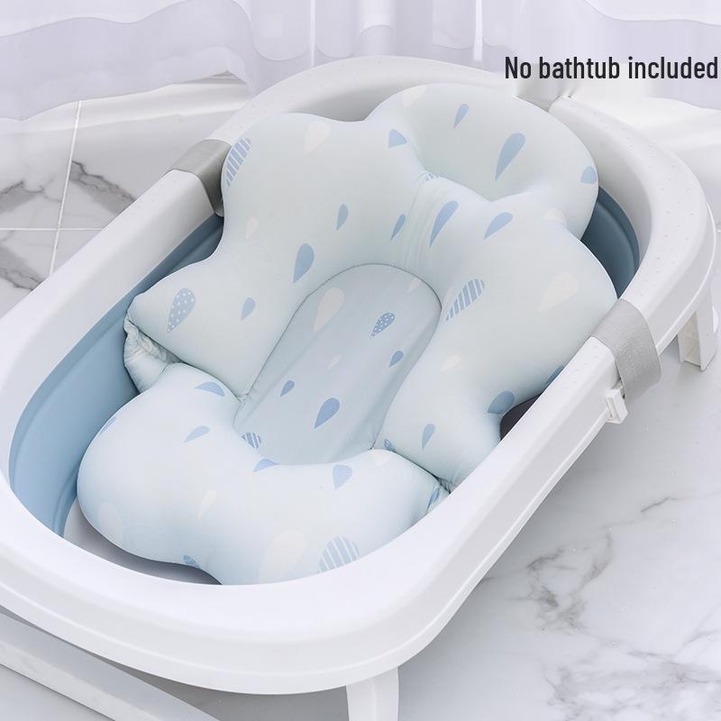 Newborn Baby Non-Slip Bath Net & Floating Pad