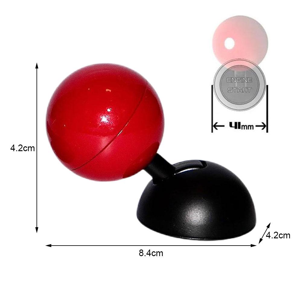 Creative Car One Click Start For Car Engine Start/Stop Switch Button Cover Decoration Sticker Car Interior Accessories