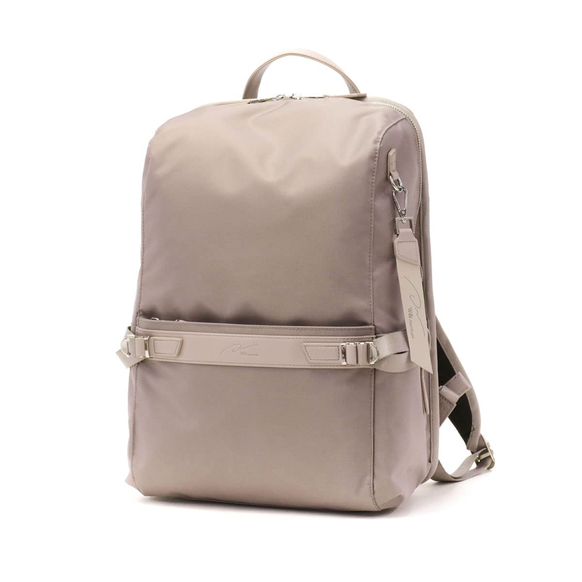 

[W&.DayNight] Квадратный рюкзак Rikka, Вмещает формат А4, Вмещает 13,3-дюймовый ноутбук, Нет. 11712, 11л, 730г, Женская, Дымчато-розовый, Для поездок на работу