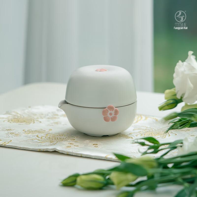 WQT Plum Blossom Express Cup Portable Tea Set