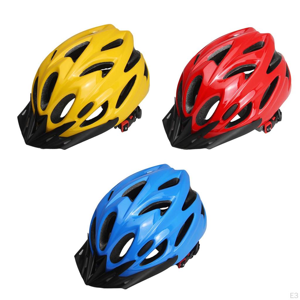 Bike Helmet Practical Shock Absorption for Men Women Adjustable Lightweight