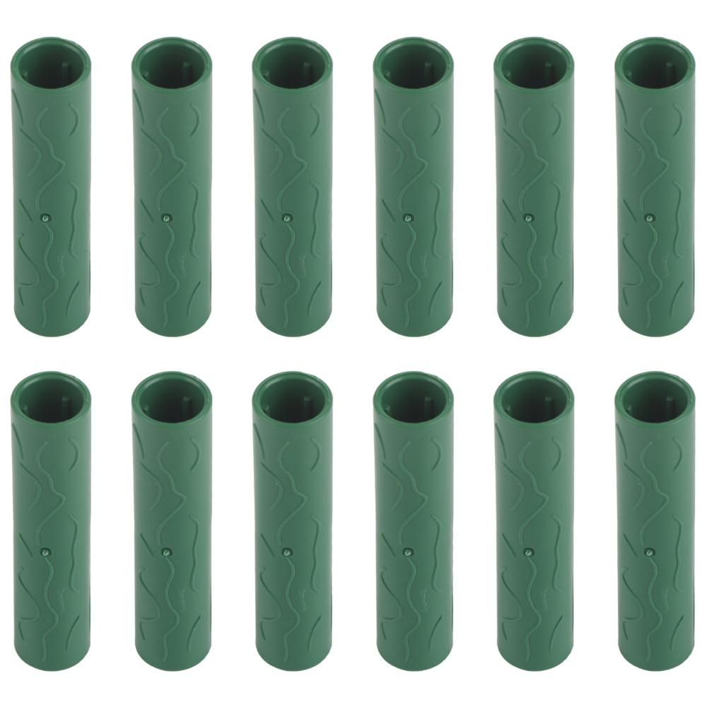12 SZTUK 11mm / 16mm Złącze do Palików Roślin Wielofunkcyjne Połączenie do Palików Ogrodowych Osłona Przeciwsłoneczna