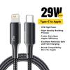 Essager USB C Cable for IPhone 15 14 13 12 11 Pro Max Xs 8 Plus IPad Macbook Wire 29W PD Fast Charging Type C To Lighting Data Cord
