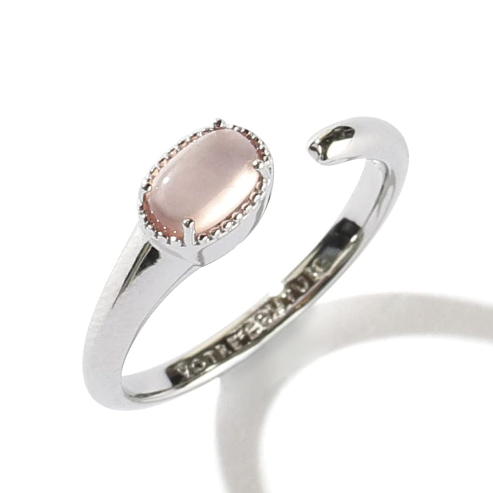 Hokkaido Inca Rose Free Natural Cabochon Fits Sizes [VOTRE COUTURE] (Rhodochrosite) Ring, Size, Stone, Cut, 7-12